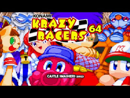 Konami Krazy Racers 64 - Mario Kart Hack (Nintendo N64)