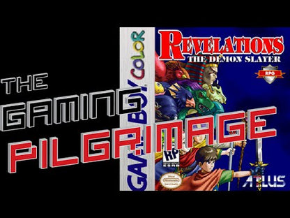 Revelations the Demon Slayer Megami Tensei (Gameboy Color GBC)