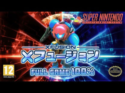 Super Metroid X Fusion - (Super Nintendo SNES)