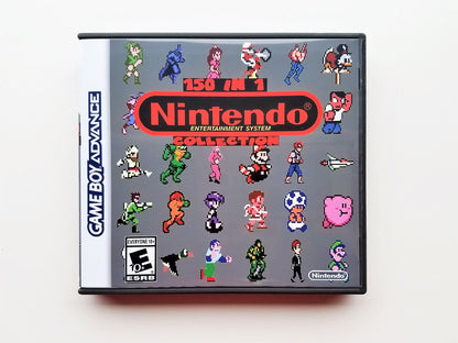 150 in 1 NES Classics Multicart - (Gameboy Advance GBA) Gray Edition