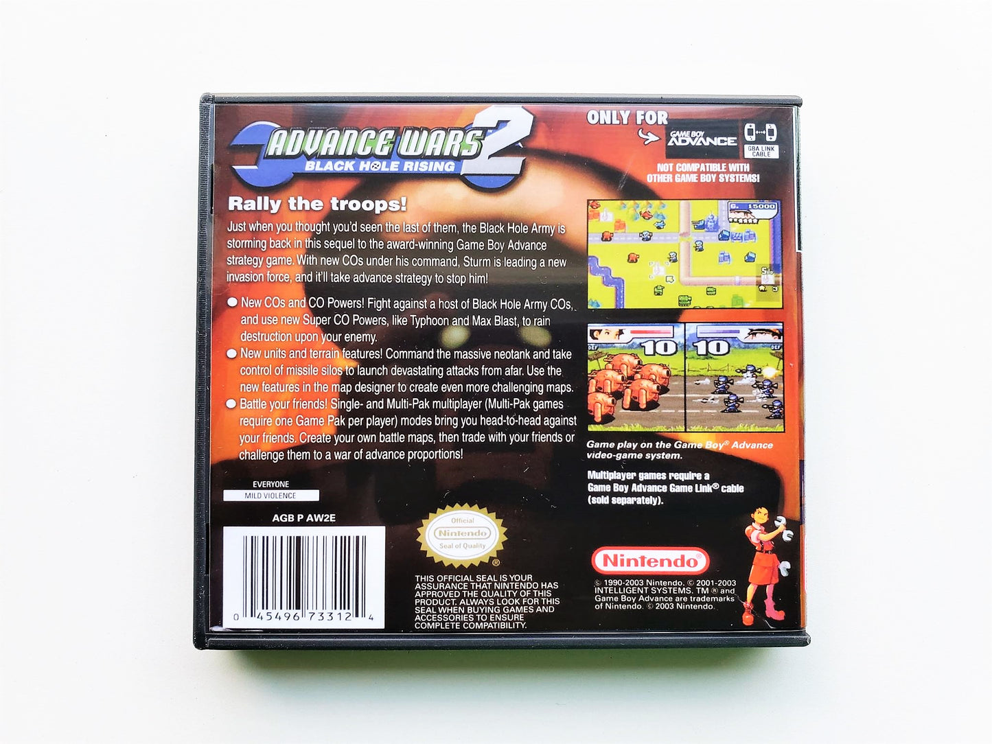 Advance Wars 2 - Black Hole Rising (Gameboy Advance GBA)