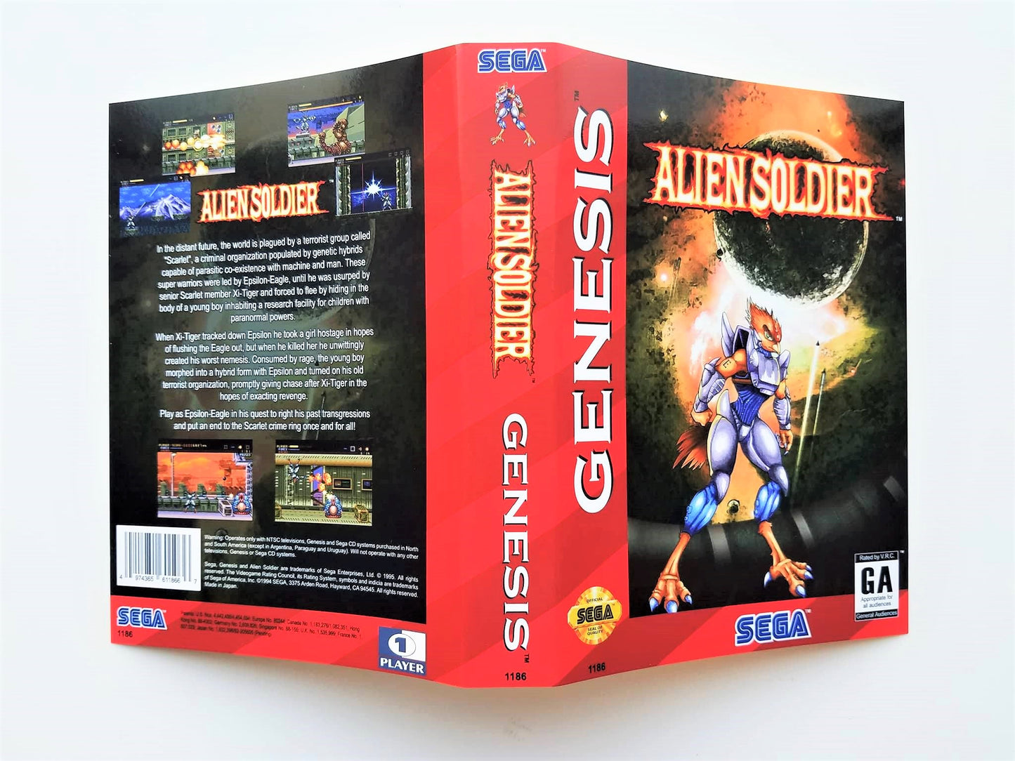 Alien Soldier (Sega Genesis)