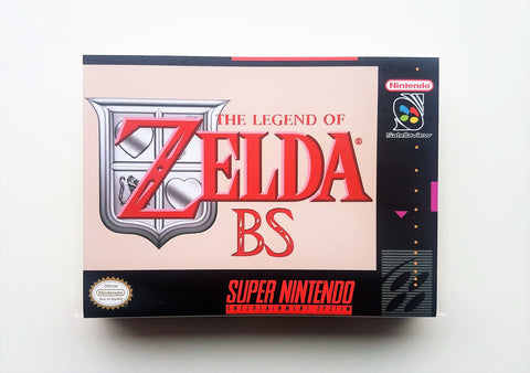 BS The Legend of Zelda Maps 1 and 2 - (Super Nintendo SNES)