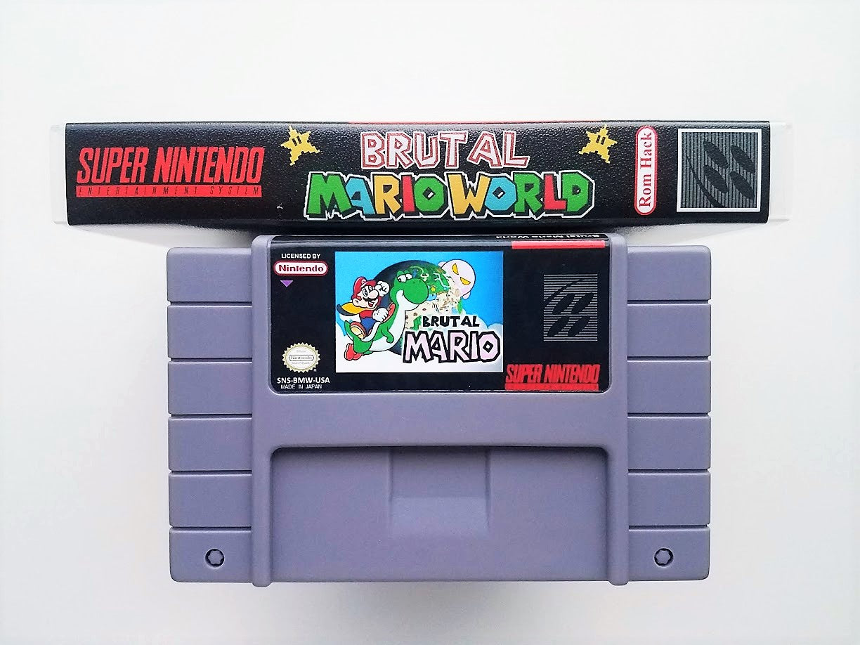 Brutal Mario World - (Super Nintendo SNES)