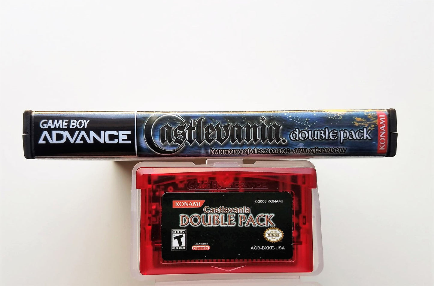 Castlevania Double Pack: Aria of Sorrow & Harmony of Dissonance - (Gameboy Advance GBA)