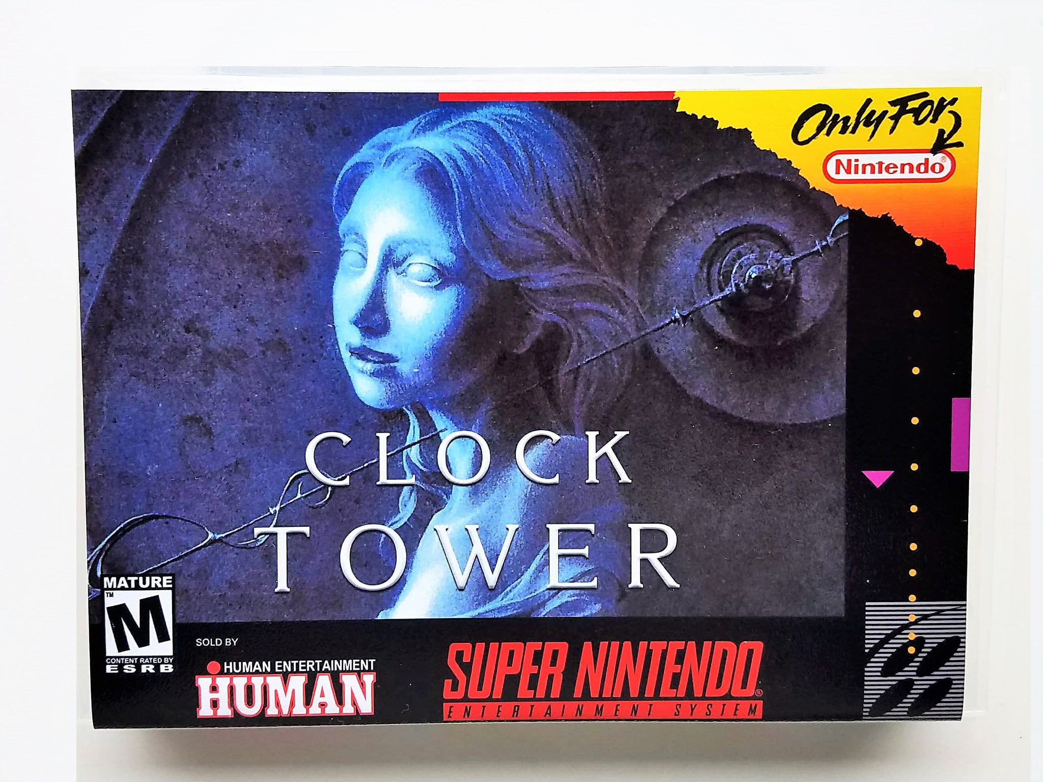 Clock Tower SNES hot Japanese authentic