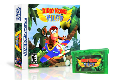 Diddy Kong Pilot Racing Gameboy Advance GBA unreleased