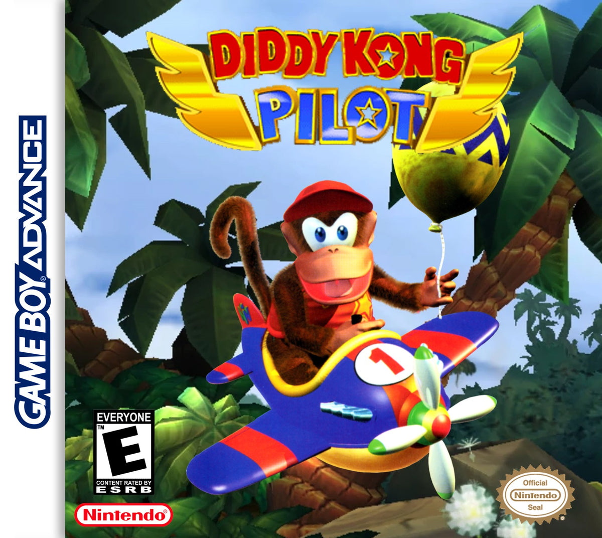 Diddy Kong Pilot Racing Game boy Advance (GBA) Unreleased Prototype ...