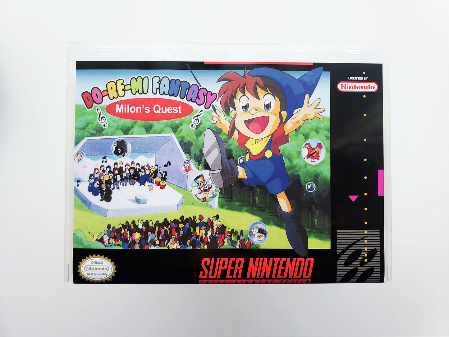 Do Re Mi Fantasy Milon's Quest- (Super Nintendo SNES)