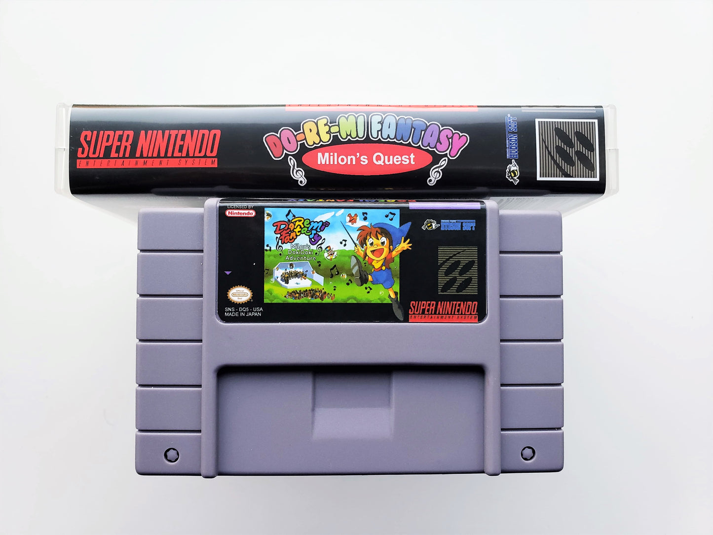 Do Re Mi Fantasy Milon's Quest- (Super Nintendo SNES)