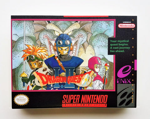 Dragon Quest I and II - (Super Nintendo SNES)