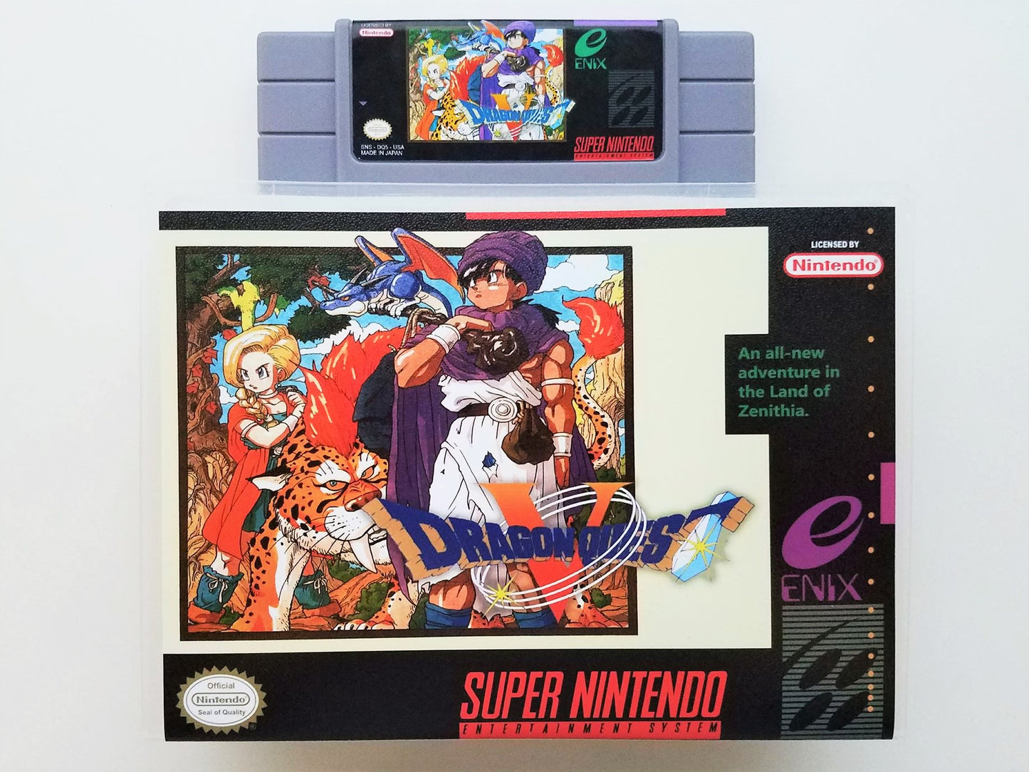 Dragon Quest V - (Super Nintendo SNES)