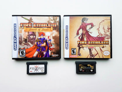 Fire Emblem Sword of Seals + Last Promise Bundle (Gameboy Advance GBA)