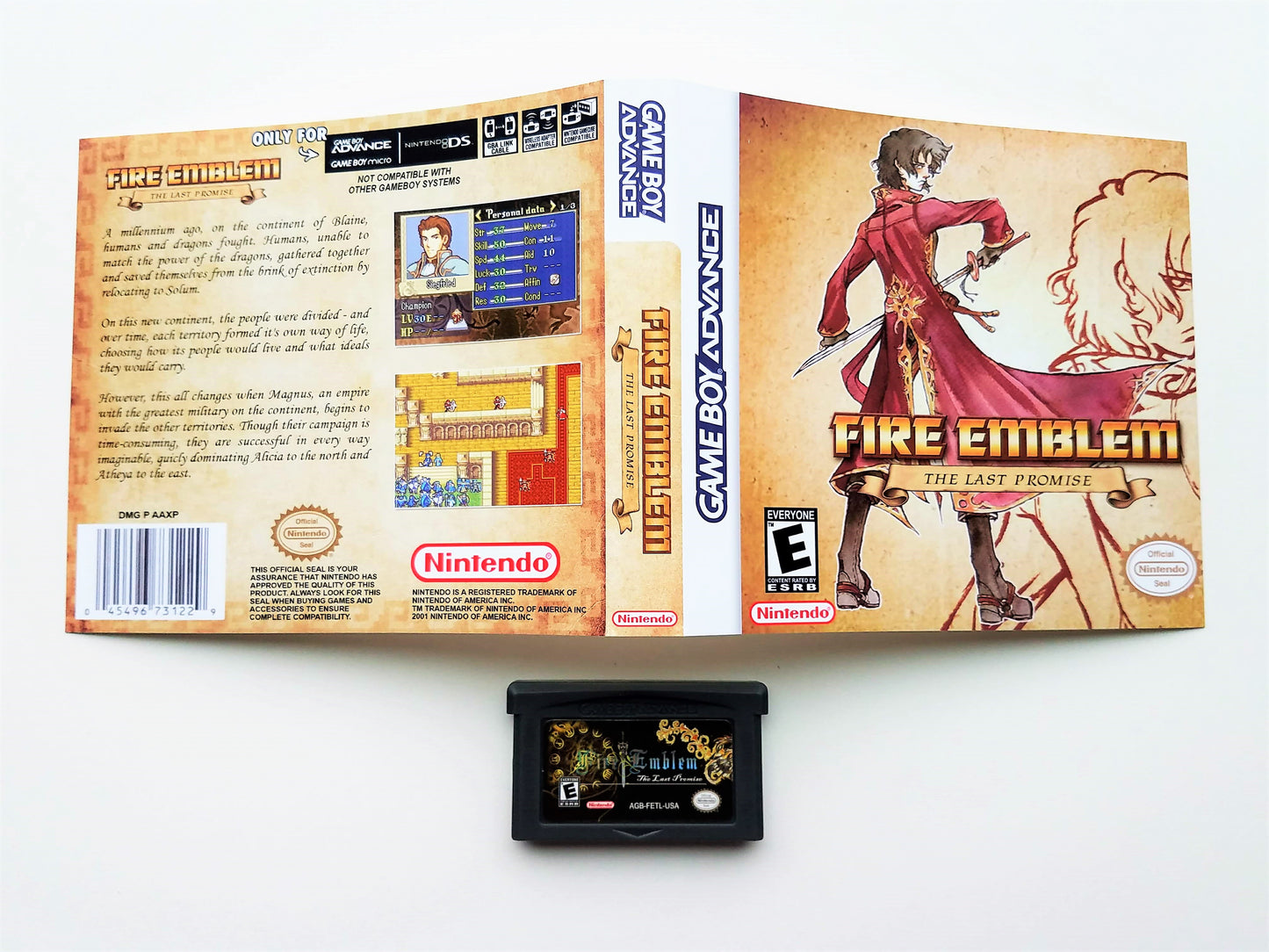 Fire Emblem Last Promise (Gameboy Advance GBA)