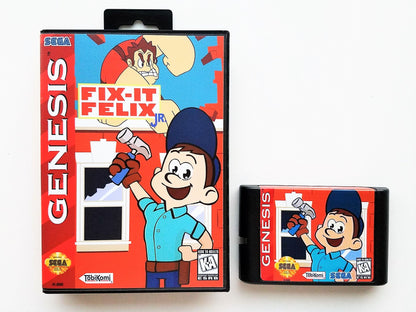 Fix It Felix Jr. Wreck it Ralph - (Sega Genesis)