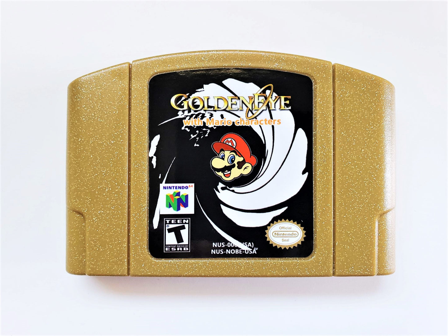 Golden Eye 007 with Mario Characters (Nintendo 64 N64)