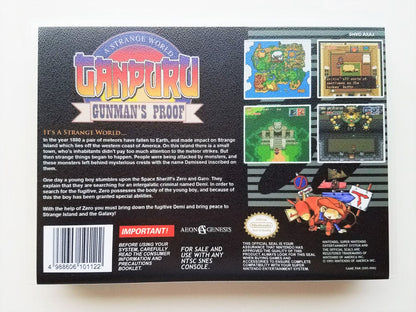 Ganpuru: Gunman's Proof - (Super Nintendo SNES)