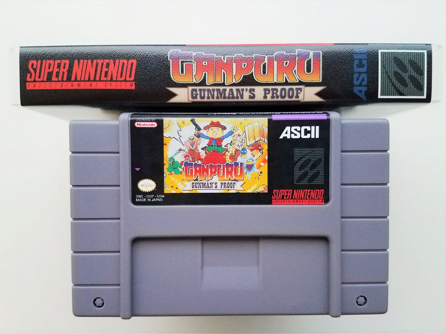 Ganpuru: Gunman's Proof - (Super Nintendo SNES)