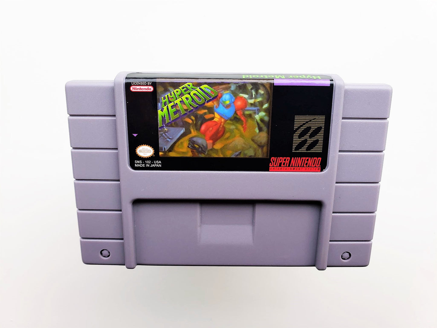 Hyper Metroid - (Super Nintendo SNES)