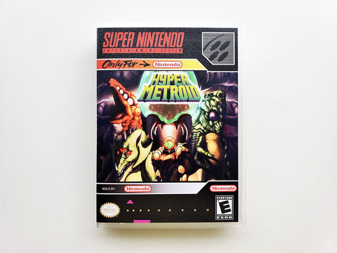 Hyper Metroid - (Super Nintendo SNES)