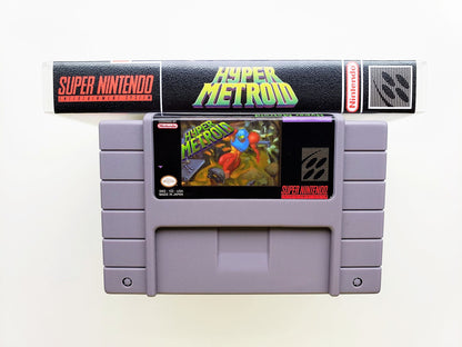 Hyper Metroid - (Super Nintendo SNES)