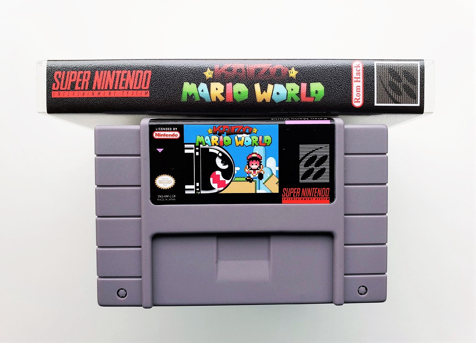 Kaizo Mario World 1 - Super Nintendo SNES English Fan Hack – Retro ...