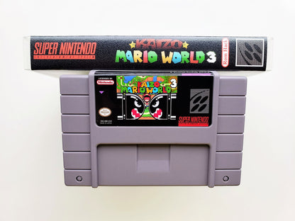 Kaizo Mario World 3 SMW Hack- (Super Nintendo SNES)