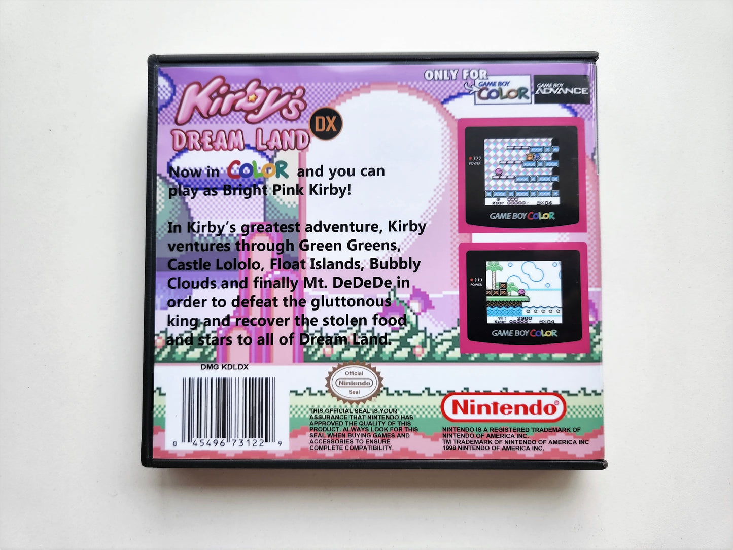 Kirbys Dream Land DX Deluxe (Gameboy Color GBC)