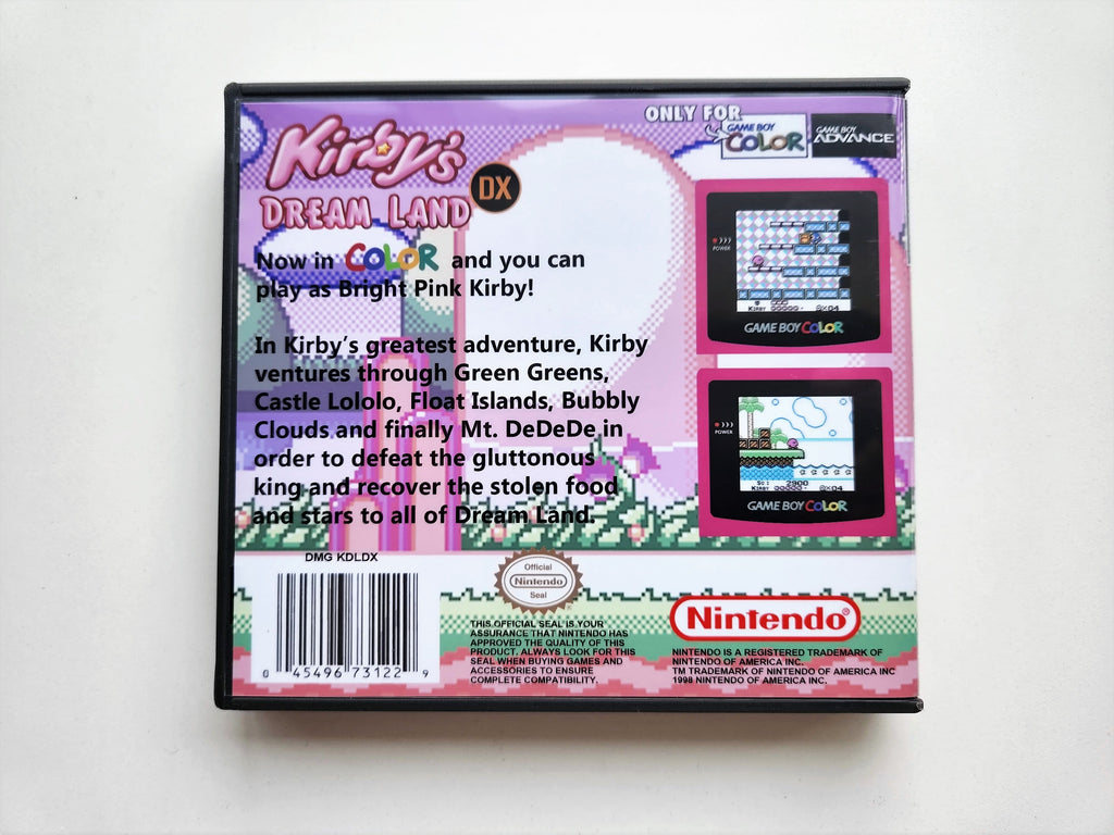 Kirbys Dream Land Dx Deluxe Gameboy Color Gbc Retro Gamers Us 6578