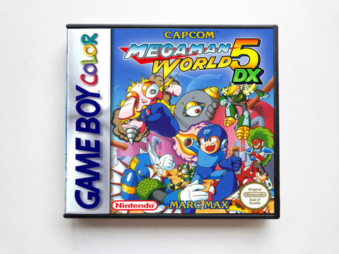 Mega Man World 5 DX (Gameboy Color GBC)