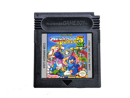 Mega Man World 5 DX (Gameboy Color GBC)