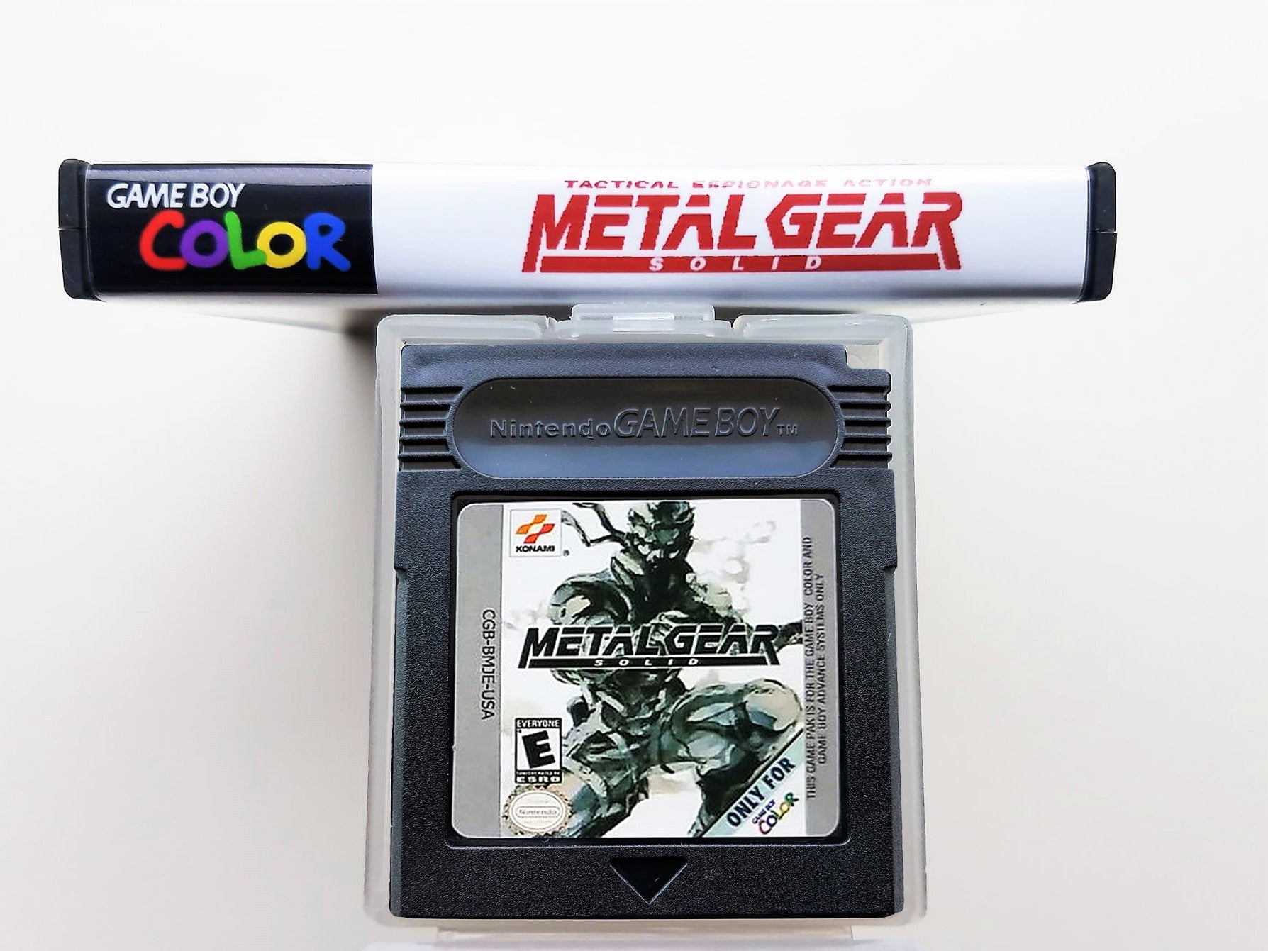 Gameboy Metal Metal Gear Solid Gameboy Color (GBC) – Retro Gamers US