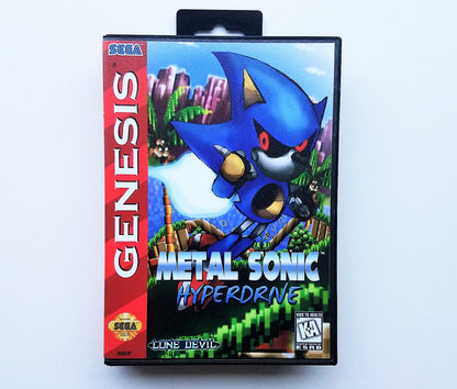 Metal Sonic HyperDrive - (Sega Genesis)