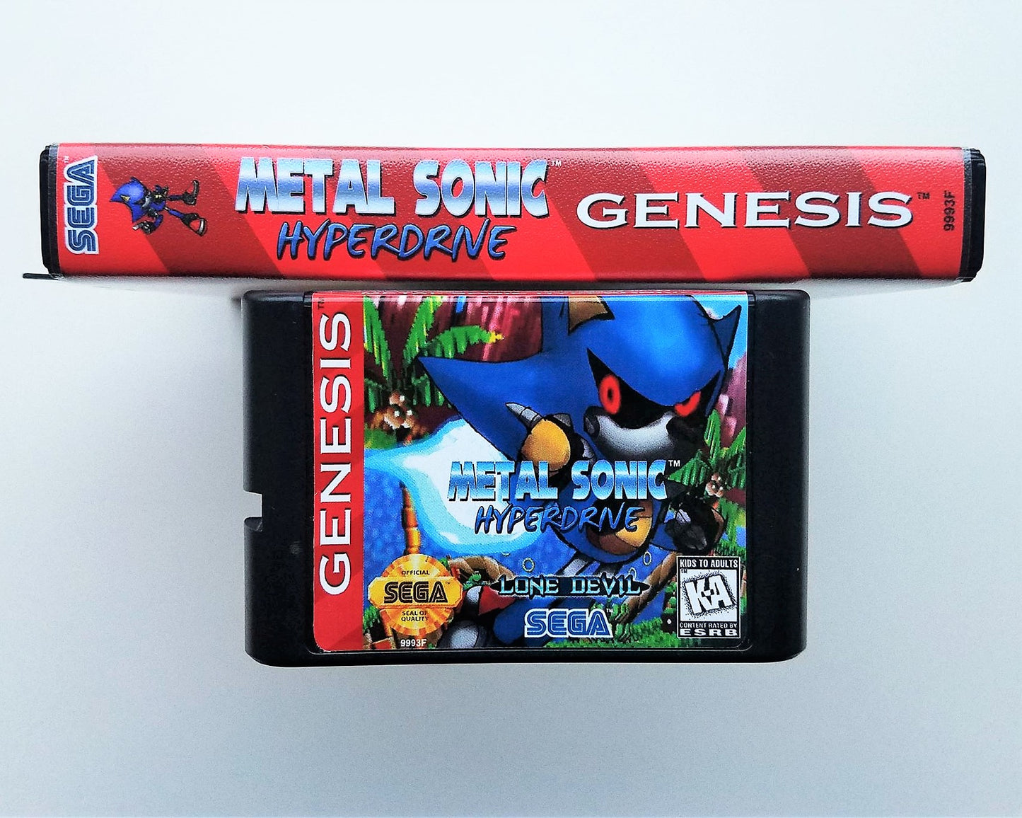 Metal Sonic HyperDrive - (Sega Genesis)