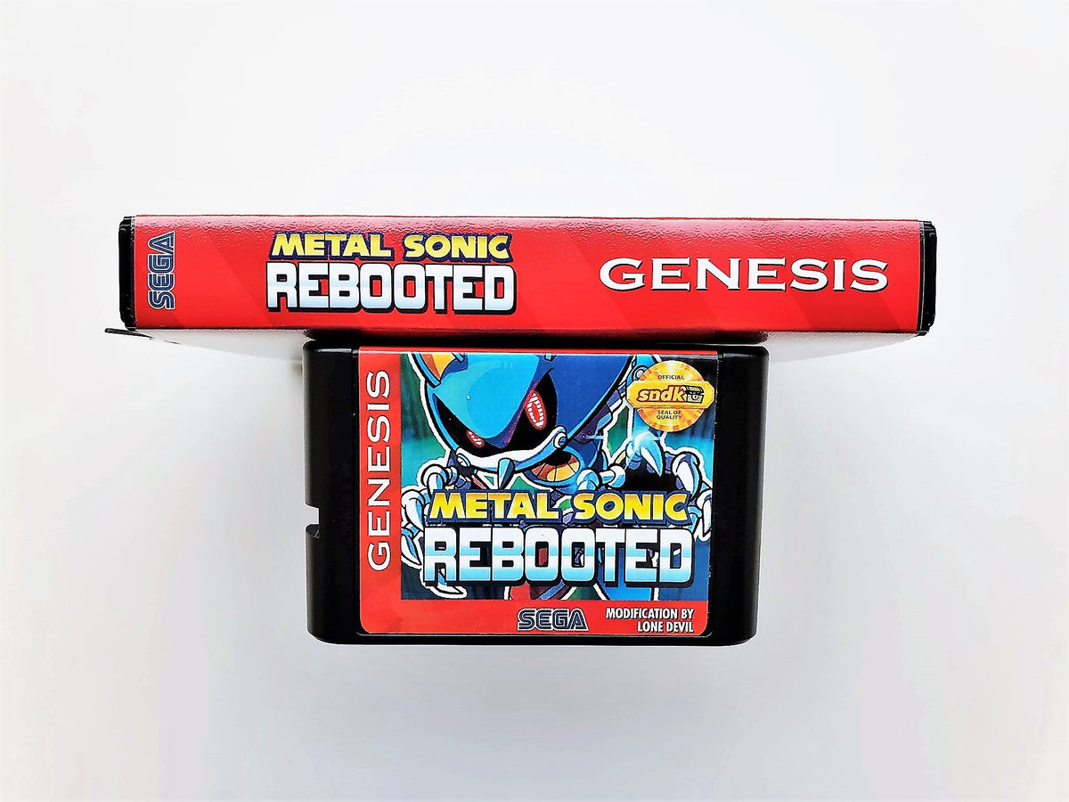 Metal Sonic Rebooted Sega Genesis English Hack Retro Gamers US Metal sonic rebooted sega genesis english hack retro gamers us