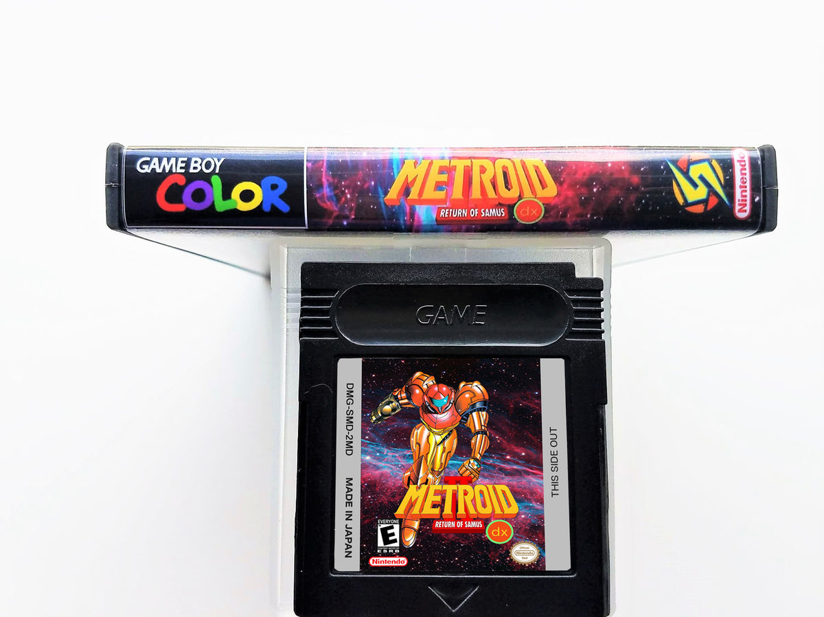 Metroid Ii Gameboy Color Metroid II DX Deluxe 'Color Update' (GBC) – Retro Gamers US