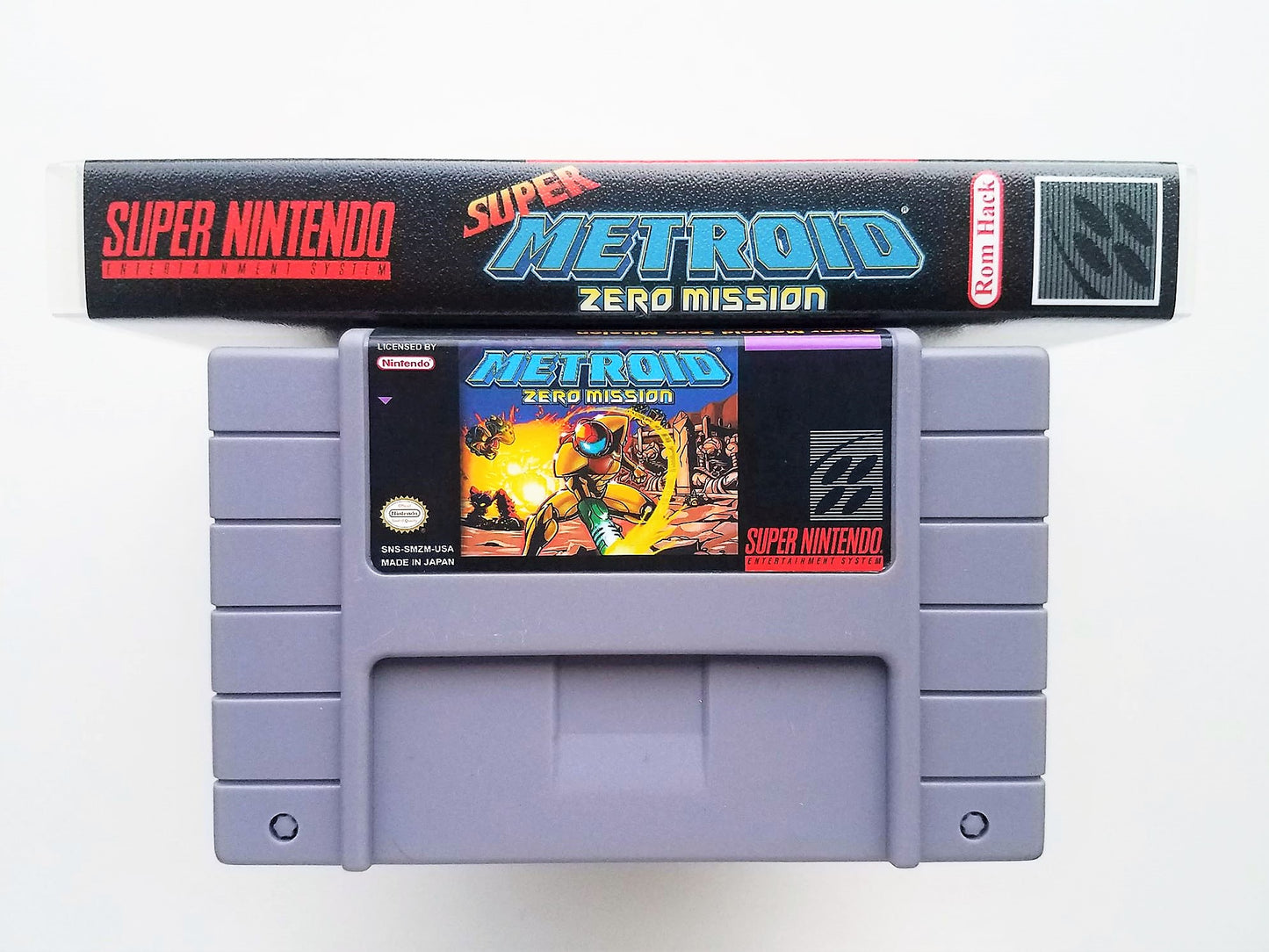 Super Metroid Zero Mission- (Super Nintendo SNES)