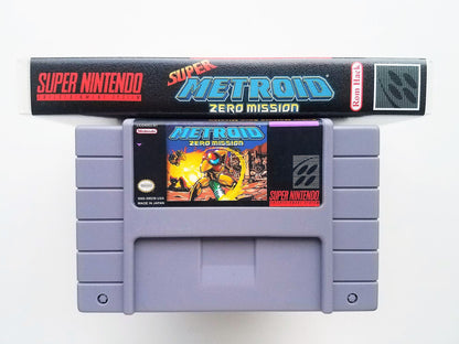 Super Metroid Zero Mission- (Super Nintendo SNES)