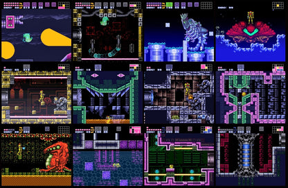 Super Metroid Zero Mission- (Super Nintendo SNES)