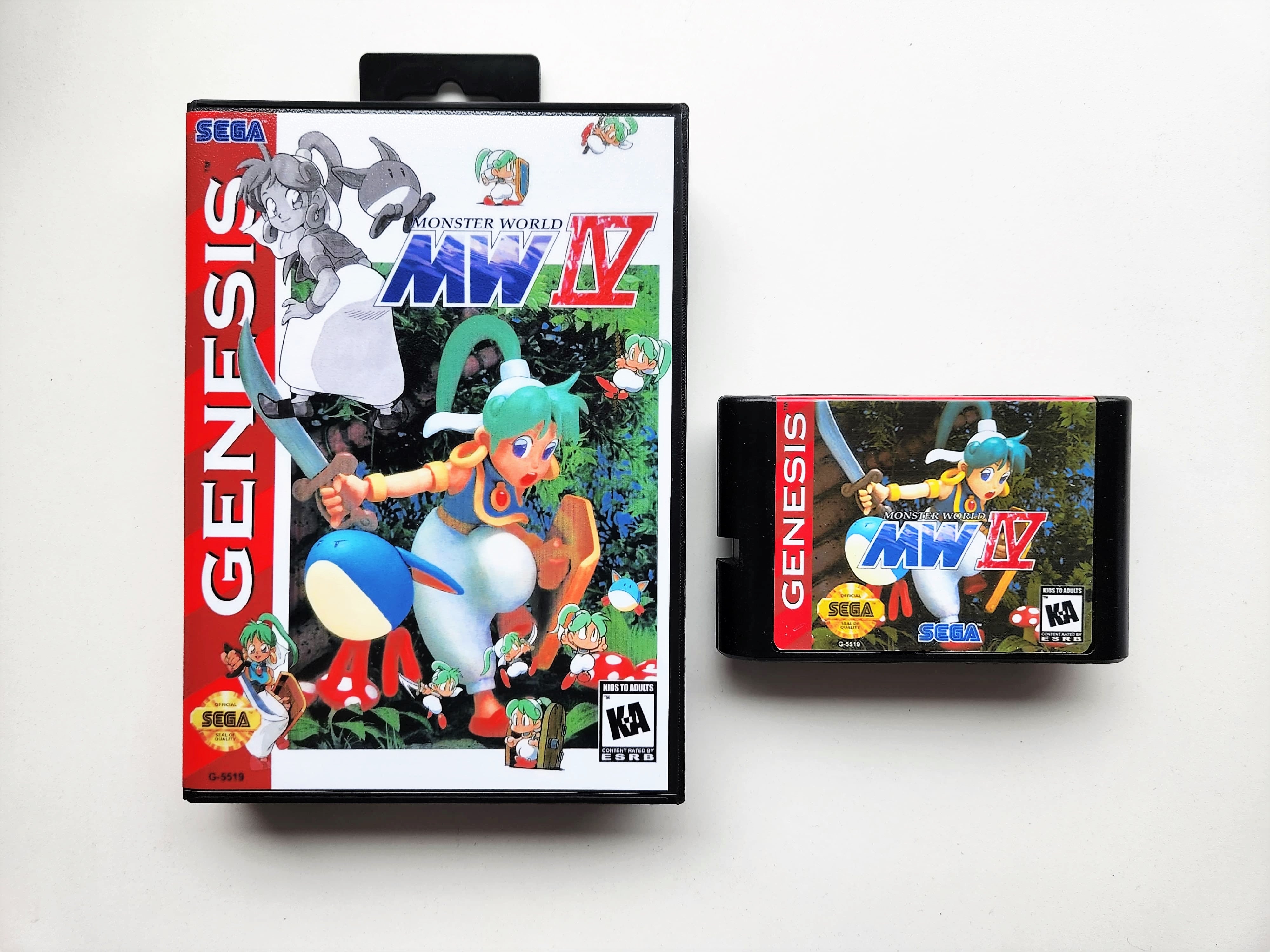 Monster World IV [Wonder Boy] English Translated - (Sega
