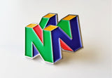 Nintendo 64 (N64 Logo) - Metal Enamel Collector Pin