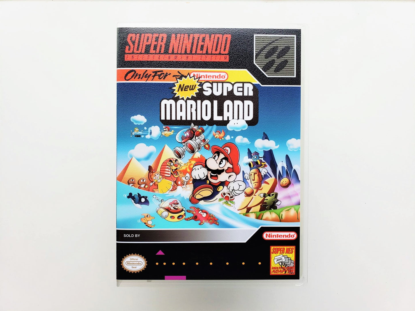 New Super Mario Land - (Super Nintendo SNES)