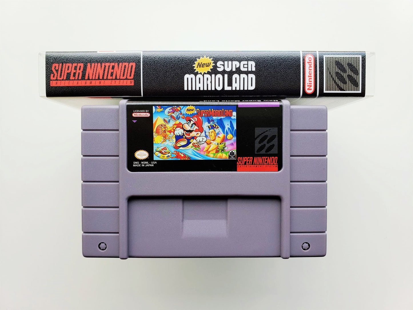 New Super Mario Land - (Super Nintendo SNES)