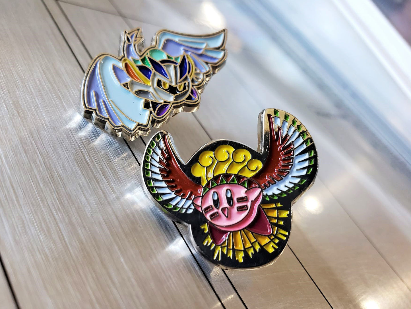 Lugia Meta Knight & Ho-oh Kirby - Metal Collector Pins