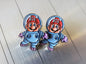 Super Mario Land 2 Astronaut Spaceman - Metal Collector Pin