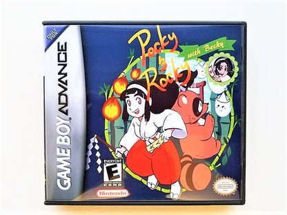 Pocky & Rocky w/ Becky (Gameboy Advance GBA)