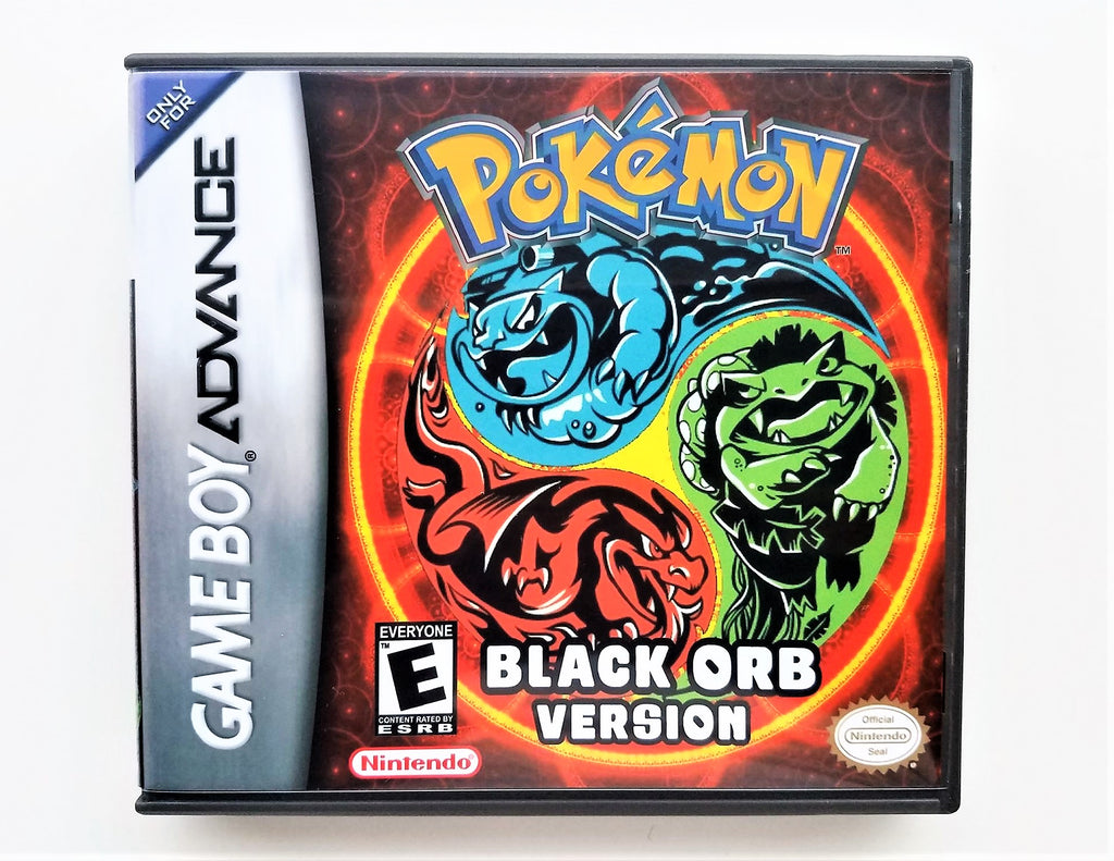 Pokemon Black Orb - GBA Hack  Black pokemon, Pokemon, Pokemon firered