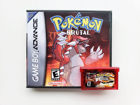 Pokemon Brutal Version - Ruby Mod (Gameboy Advance GBA)