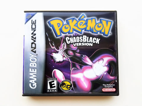 Pokemon Chaos Black (Gameboy Advance GBA)