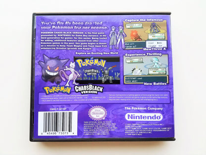 Pokemon Chaos Black (Gameboy Advance GBA)